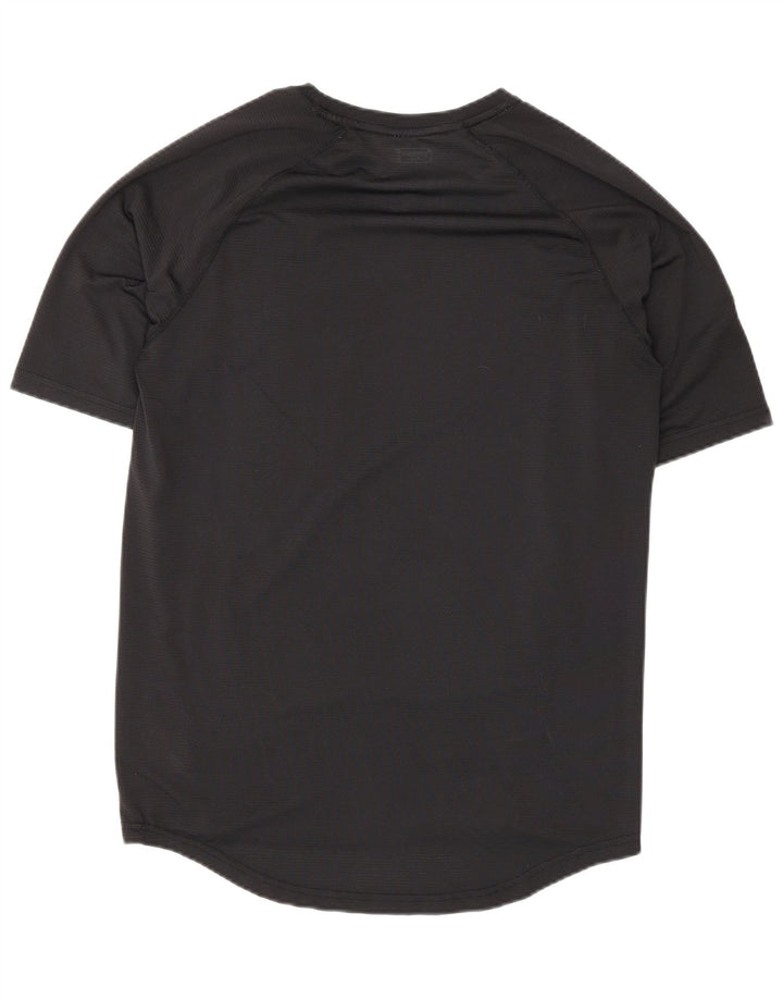 Superdry Herre Lash Graphic T-Shirt Top Lille sort polyester
