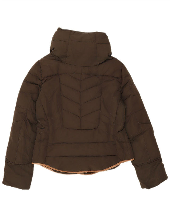 Zara Dame Hættejakke UK 14 Medium Khaki