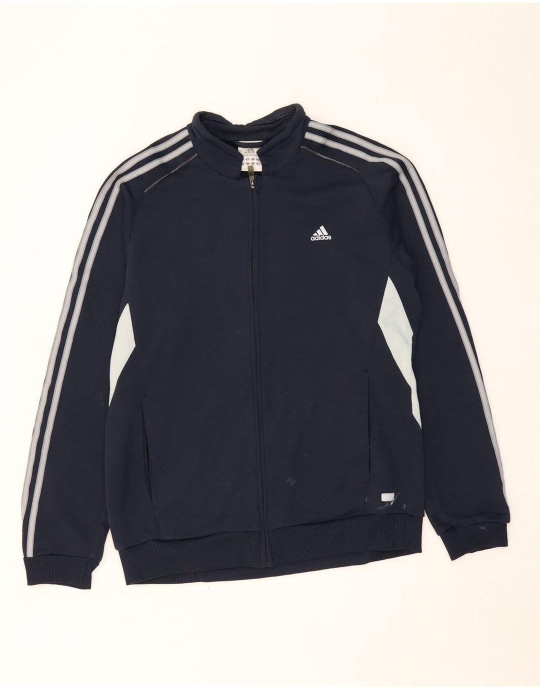 ADIDAS Træningsdragt til mænd Topjakke Stor marineblå Colourblock Polyester