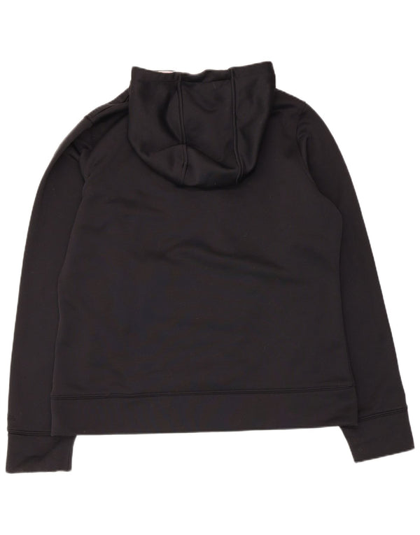 Under Armour Grafisk hættetrøje til kvinder UK 16 Large Sort