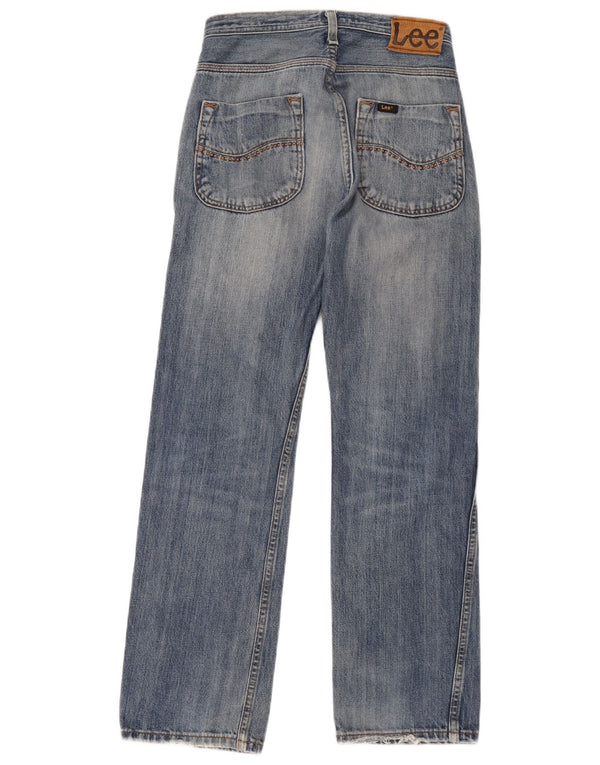 Lee Boys Palmer Trim Straight Jeans 11-12 år W28 L28 Blå Bomuld