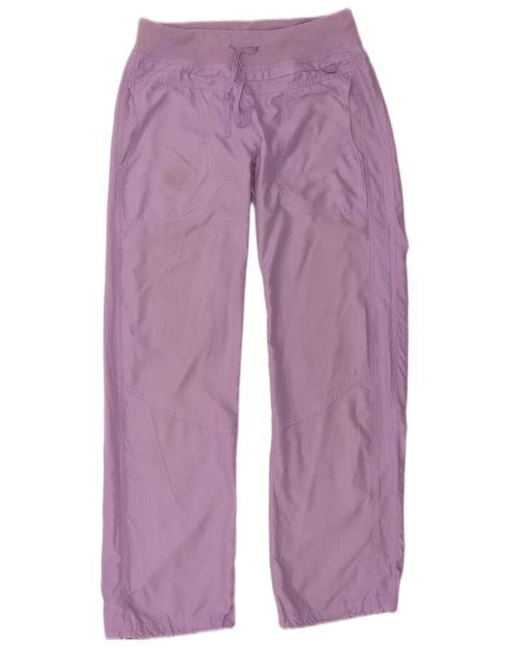 Champion Womens træningsdragt Bukser UK 10 Small Purple Polyester