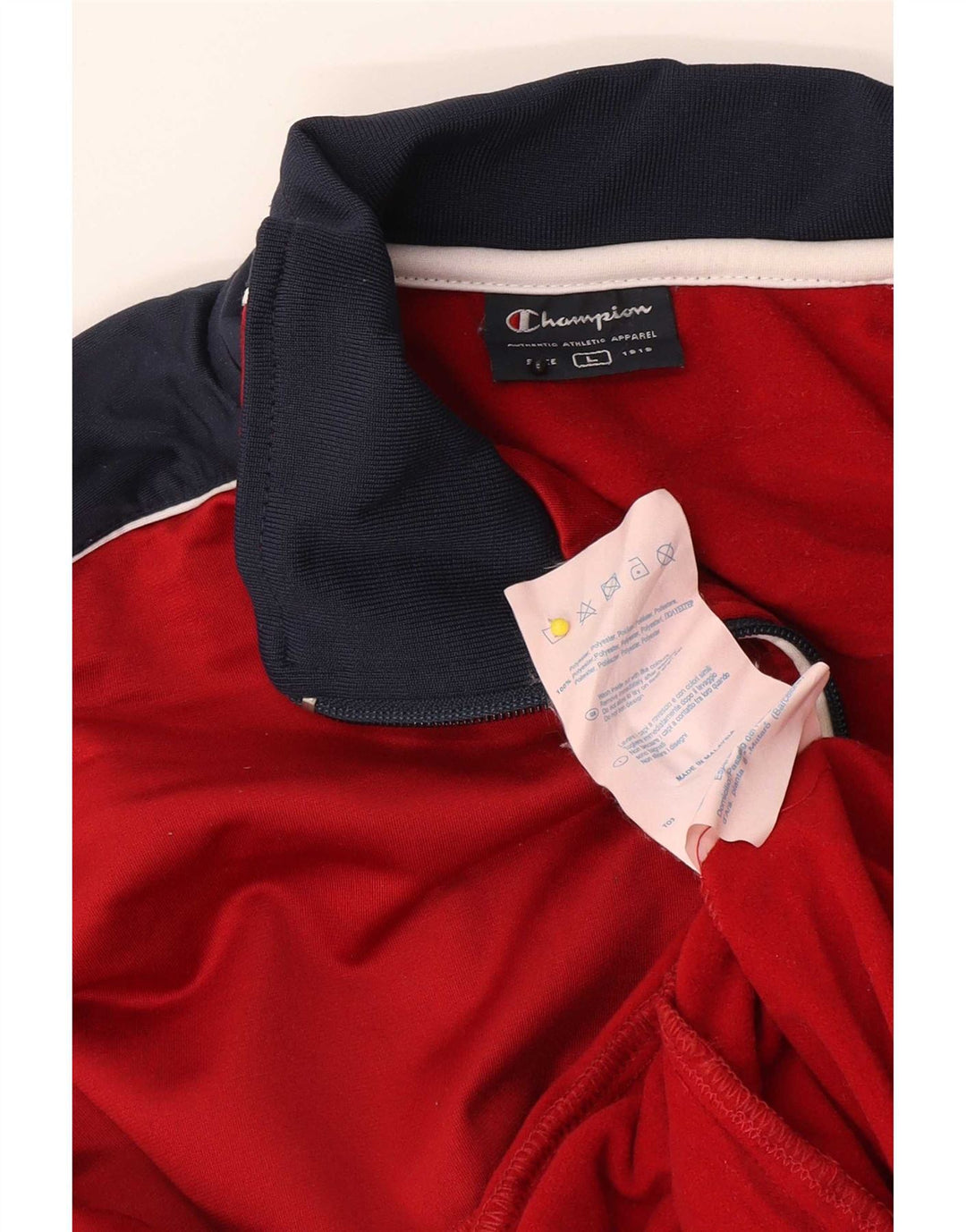 Champion Womens træningsdragt Topjakke UK 16 Large Red Colourblock Polyester