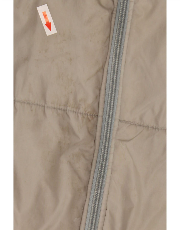 Tommy Hilfiger Herre Liner Polstret Jakke UK 40 Stor Grå Nylon