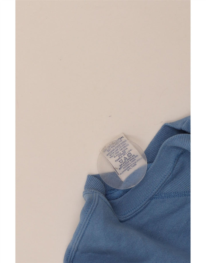 Russell Athletic Boys Sweatshirt Jumper 11-12 år Blå Bomuld