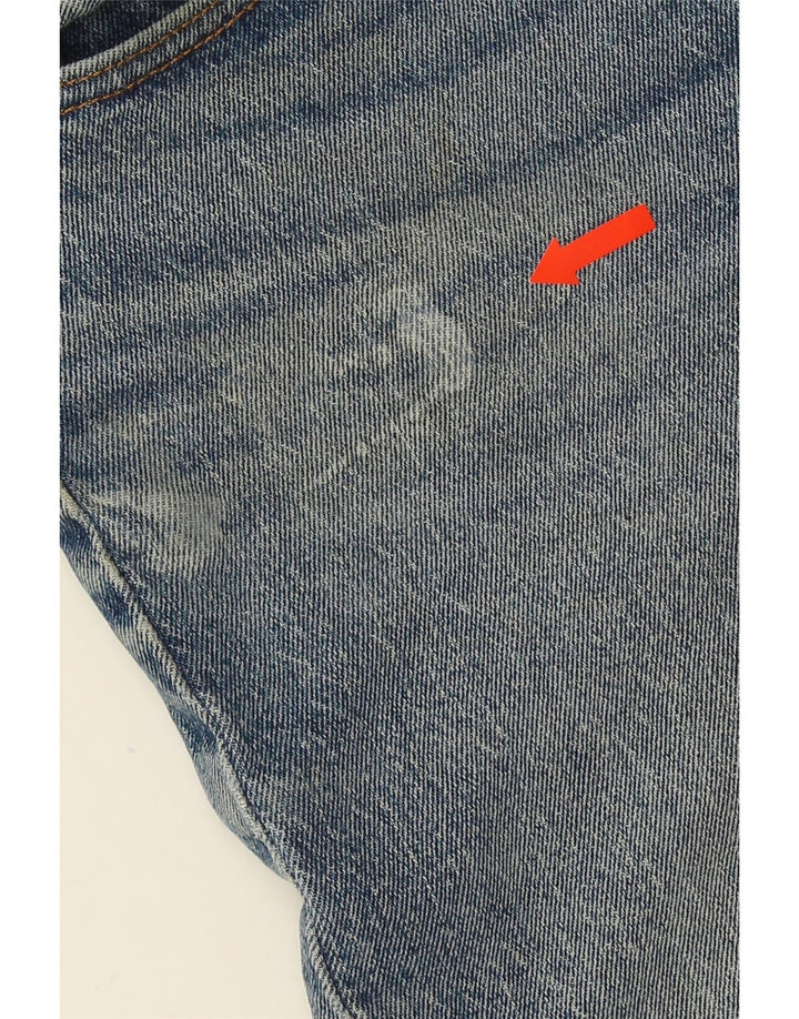 Levi's Herre 501 lige jeans W27 L30 blå bomuld