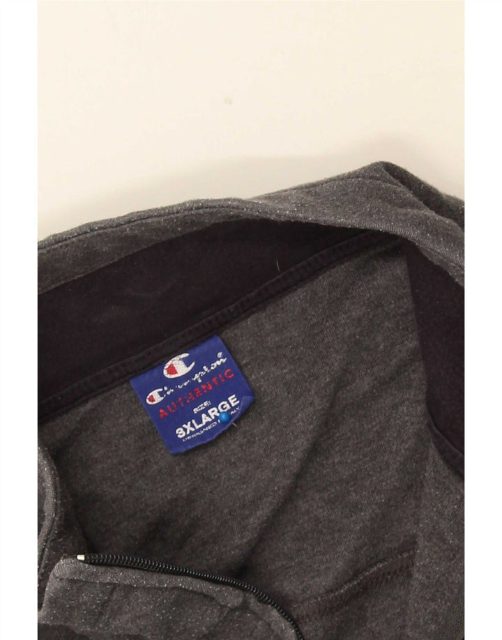 Champion Herre træningsdragt Topjakke 3XL Grå Colourblock