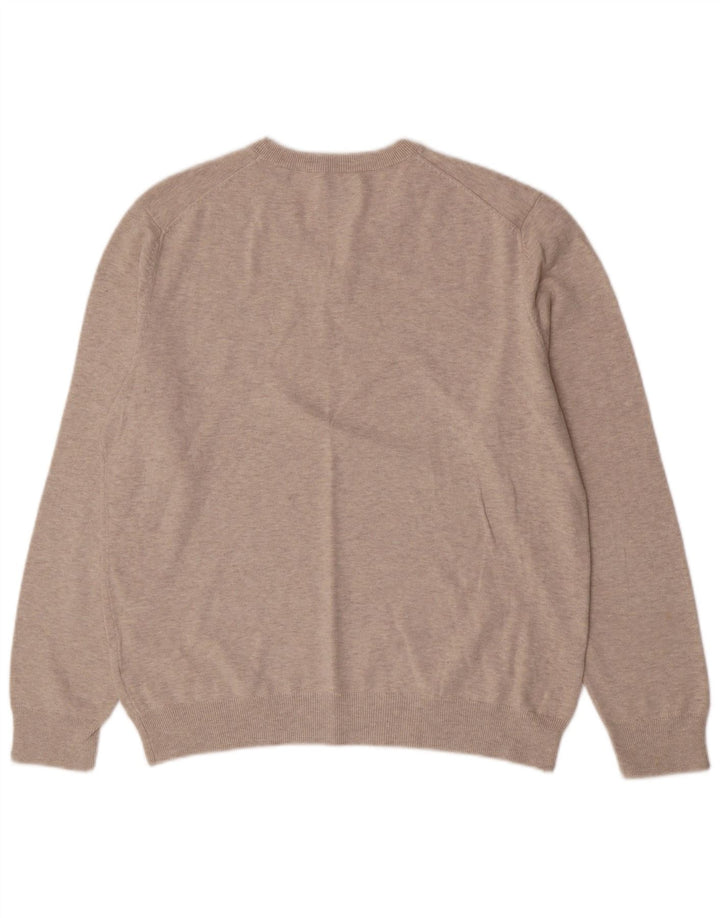 Gant Dame V-hals sweater Stor Grå Bomuld