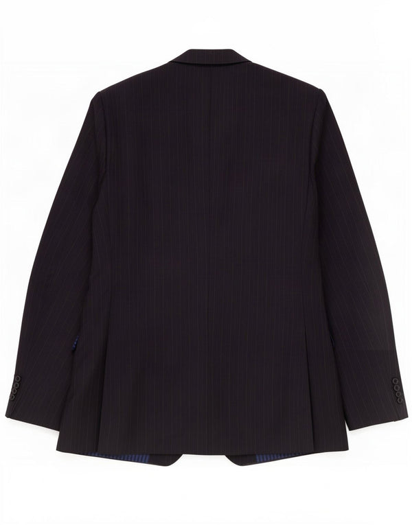 Marks & Spencer Herre 2-knaps blazerjakke UK 44 XL Marineblå nålestribe