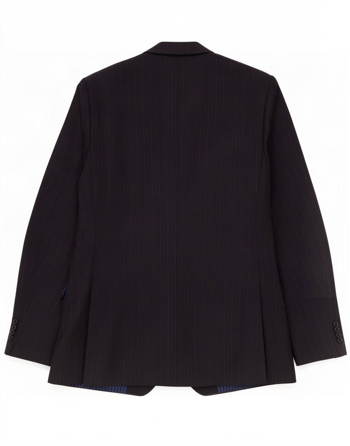 Marks & Spencer Herre 2-knaps blazerjakke UK 44 XL Marineblå nålestribe