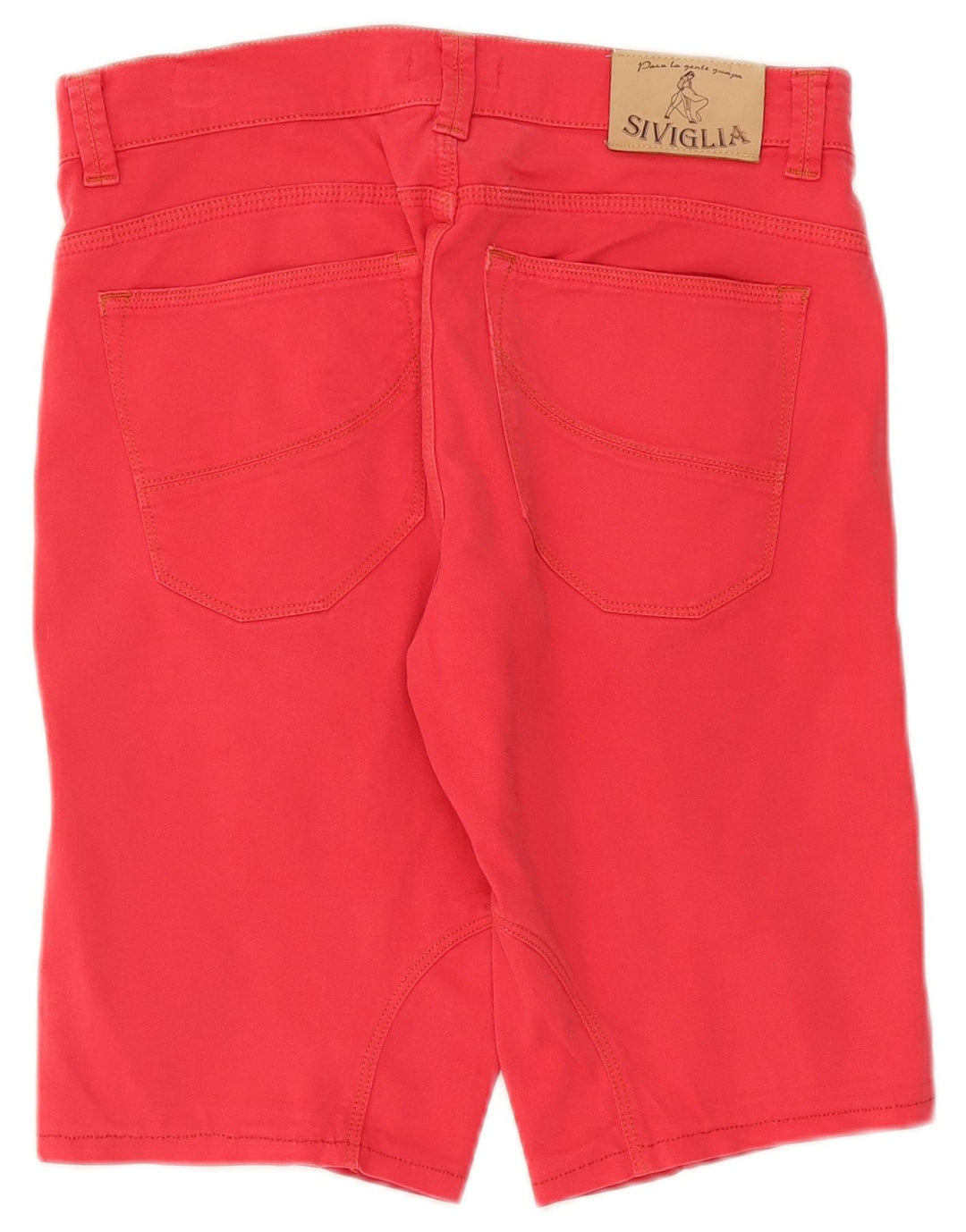 SIVIGLIA Casual Shorts til mænd W31 Medium Rød Bomuld