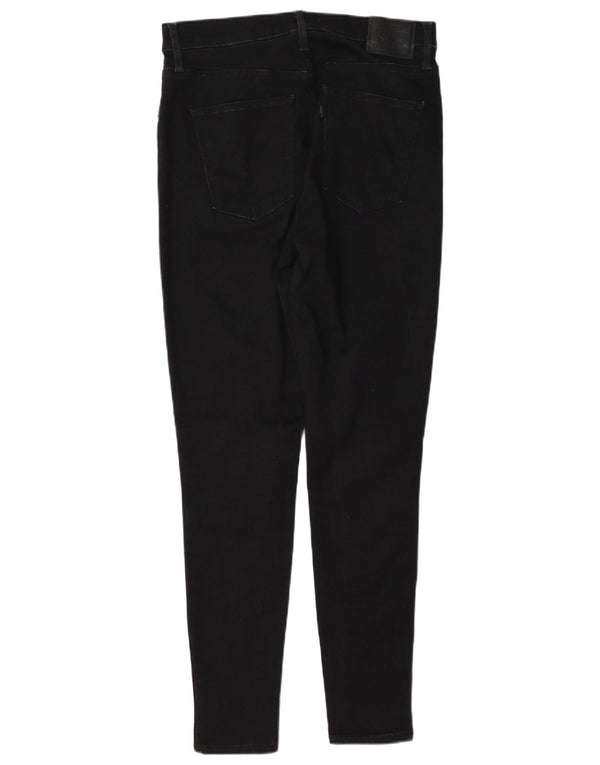 Levi's Dame Mile High Super Skinny Jeans W31 L30 Sort Bomuld