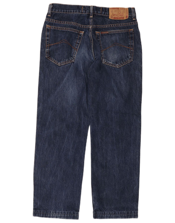 Carrera Straight Jeans til mænd W34 L26 Marineblå Bomuld