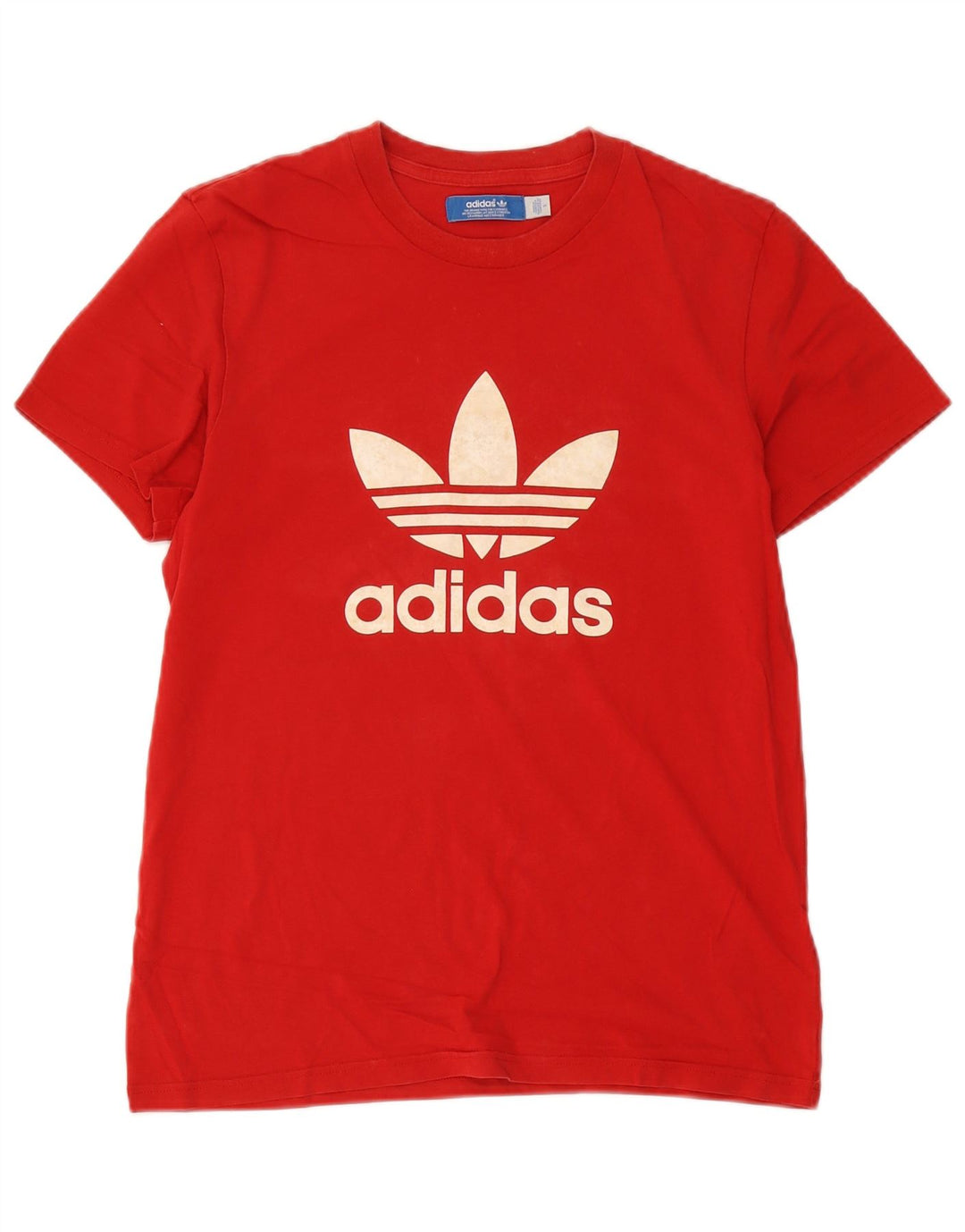 Adidas Herre grafisk T-shirt top lille rød bomuld