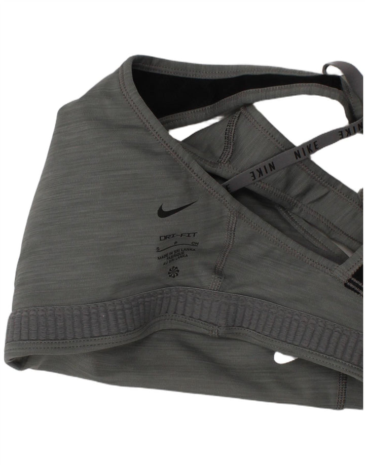 Nike Graphic Sport BH Top Small Grey Sports