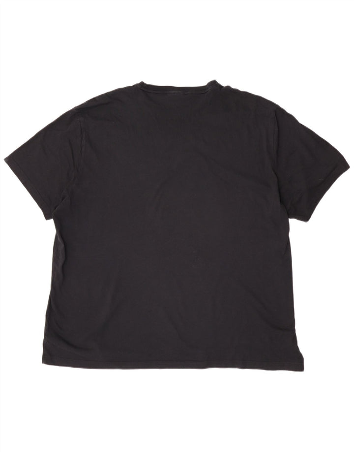 Gant herre T-shirt top 5XL marineblå