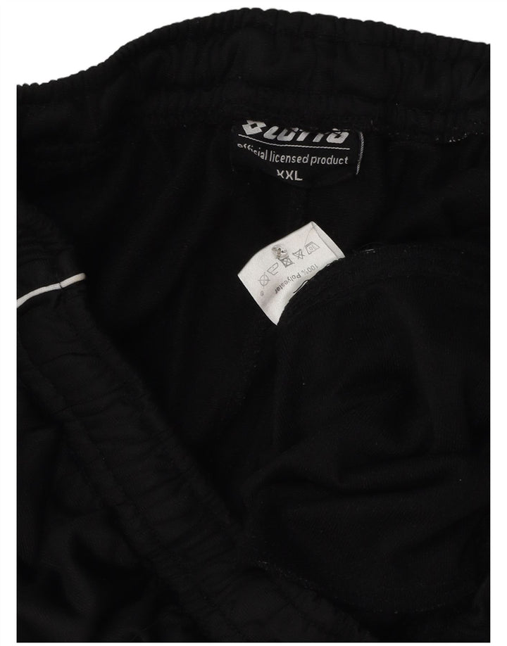 Lotto Herre træningsdragt Bukser Joggers 2XL Sort Polyester