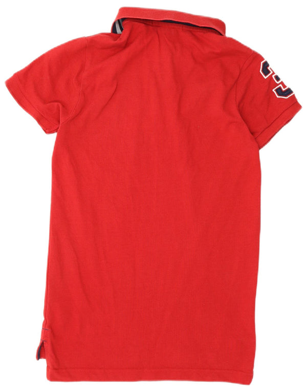 U.S. Polo Assn. Drenge Grafisk Slim Fit Polo Shirt 14-15 år Medium Rød