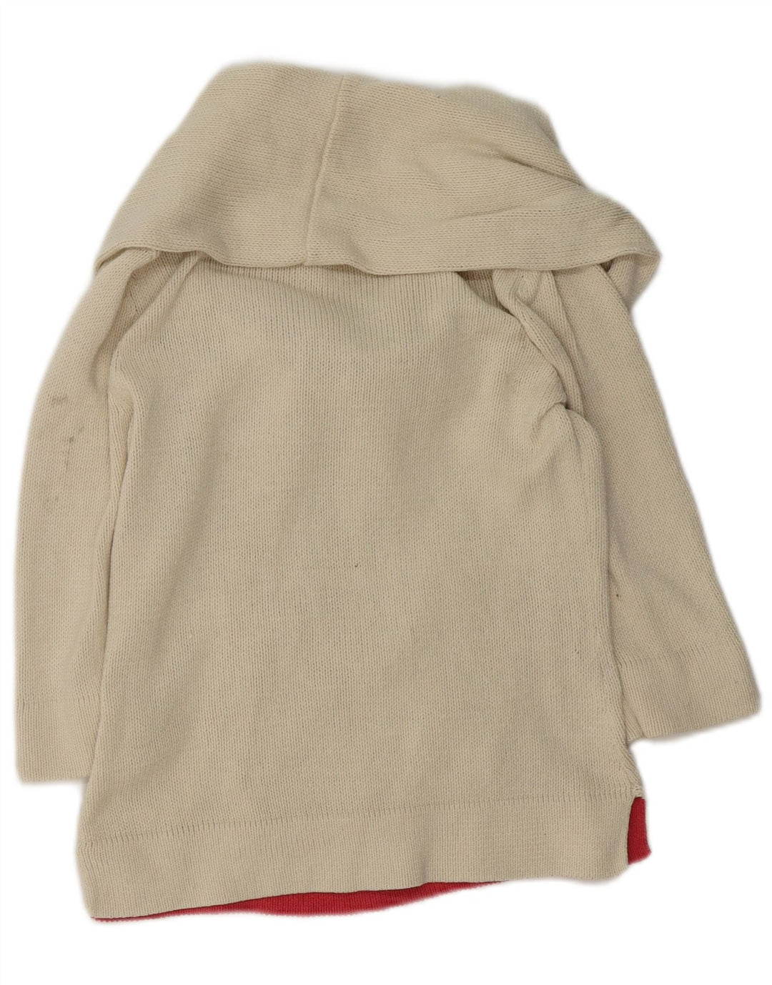 Joules Dame Shawl Neck Jumper Sweater UK 8 Small Off White