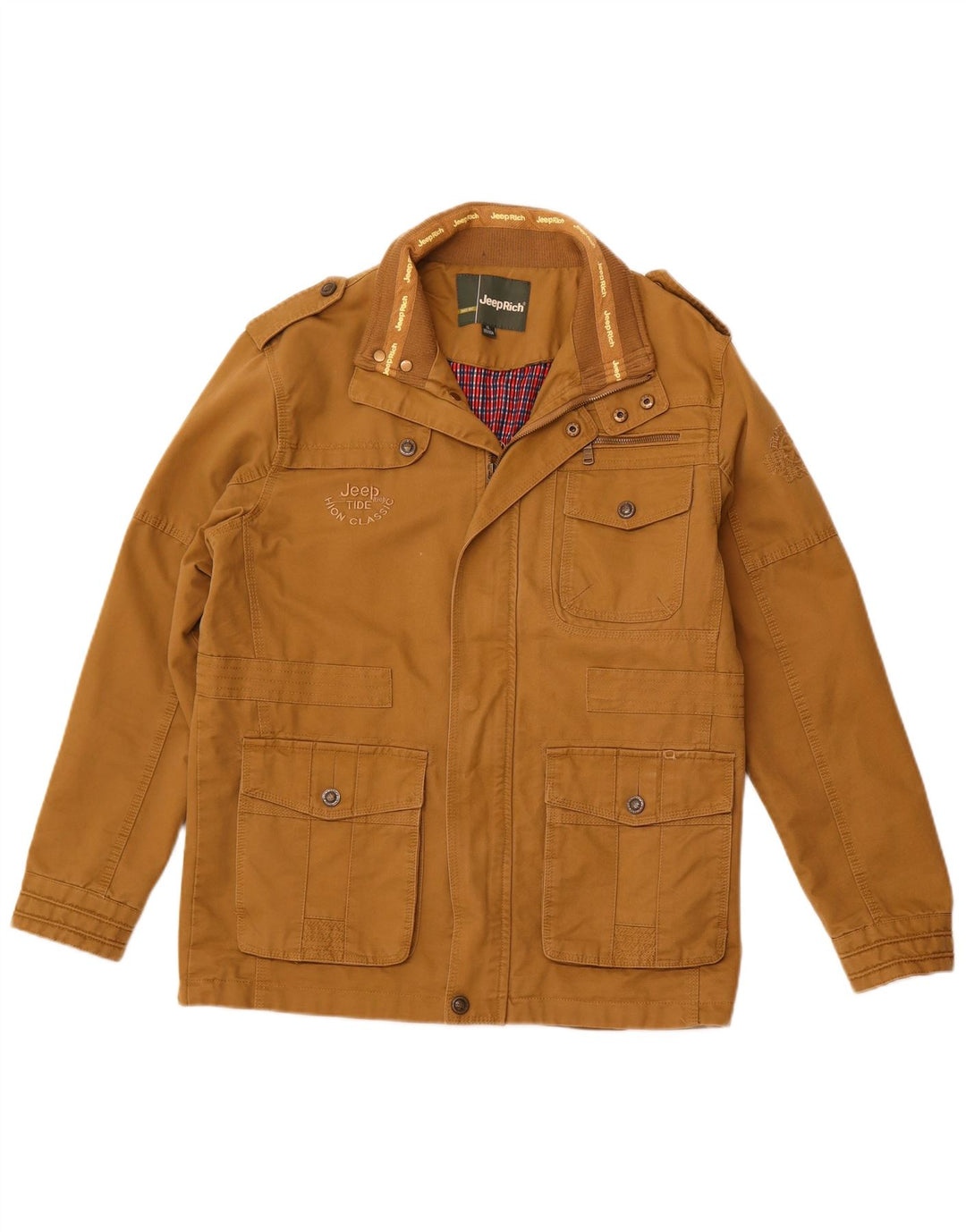 Jeep Rich Herre Military Jacket UK 42 XL Brun