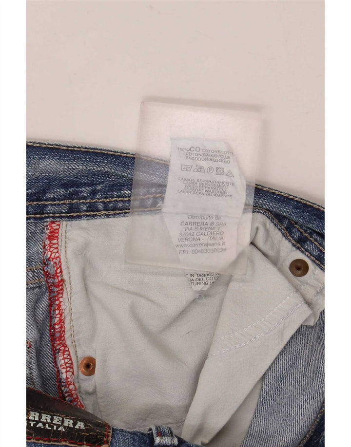 Carrera Straight Jeans til mænd W36 L30 blå bomuld