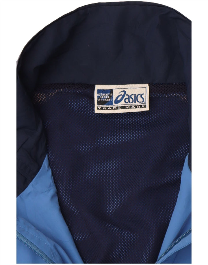 Asics Træningsdragt til mænd Topjakke 2XL Blå Colourblock Polyester