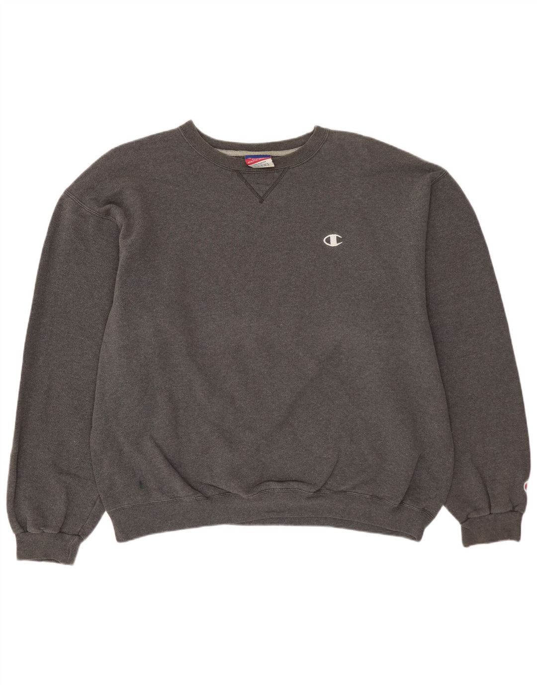 CHAMPION Herre Sweatshirt Jumper Stor Grå Bomuld