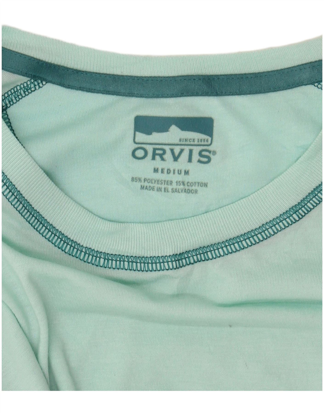 Orvis Herre Top Langærmet Medium Grøn Polyester