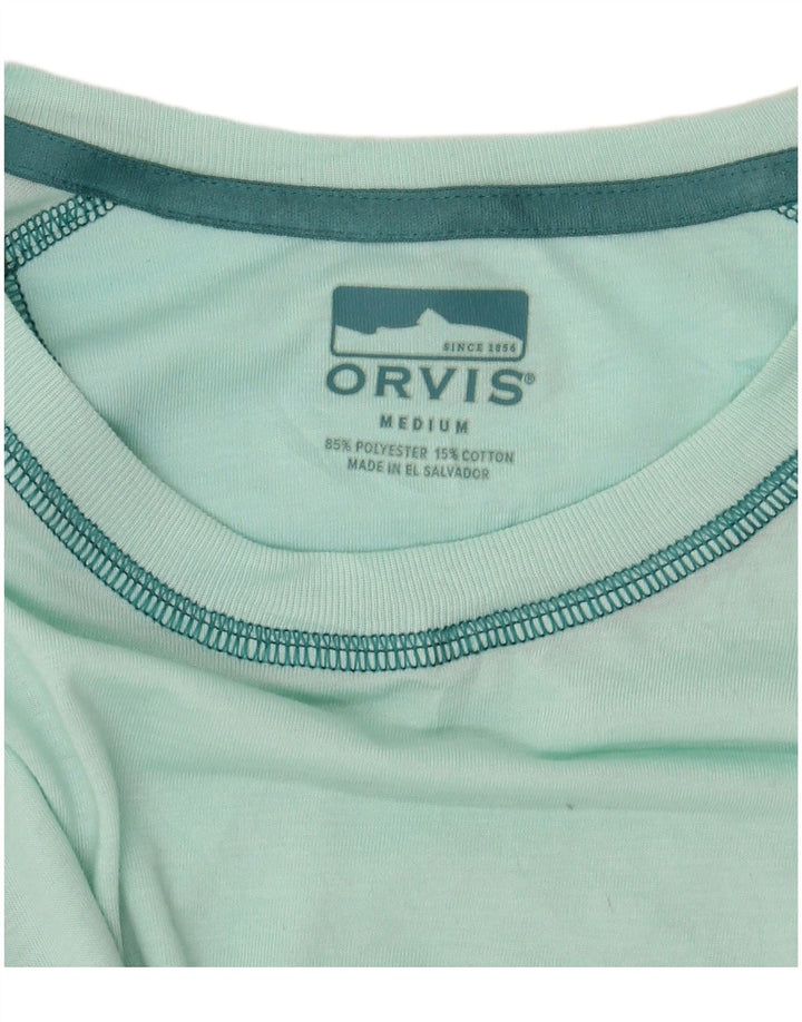 Orvis Herre Top Langærmet Medium Grøn Polyester