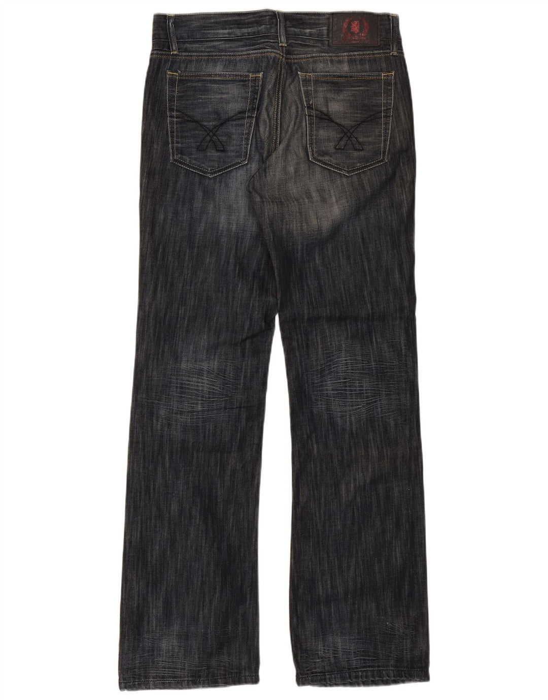 Smog Herre Bootcut Jeans W32 L34 Marineblå