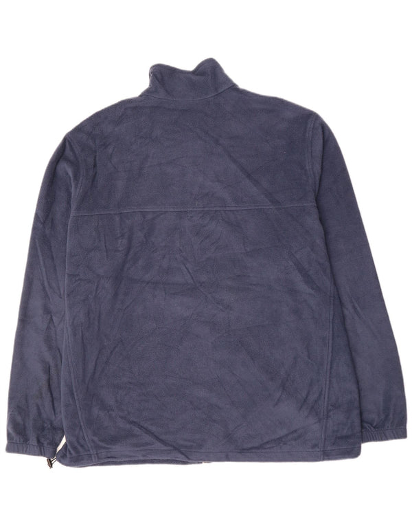 Columbia Herre Fleecejakke UK 44 2XL Navy Blue Polyester