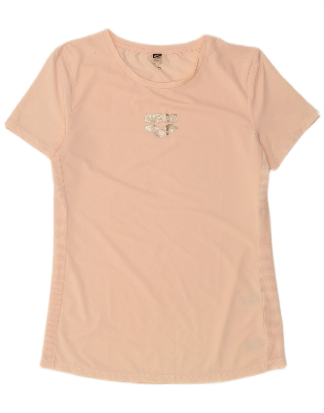 Arena Dame T-Shirt Top UK 14 Stor Pink Polyester