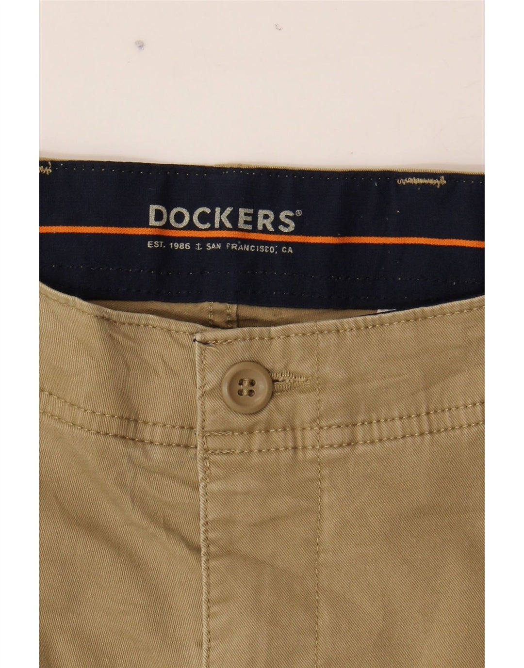 DOCKERS Mens Chino Shorts W38 XL Brown Cotton Vintage Dockers and Second-Hand Dockers from Messina Hembry 