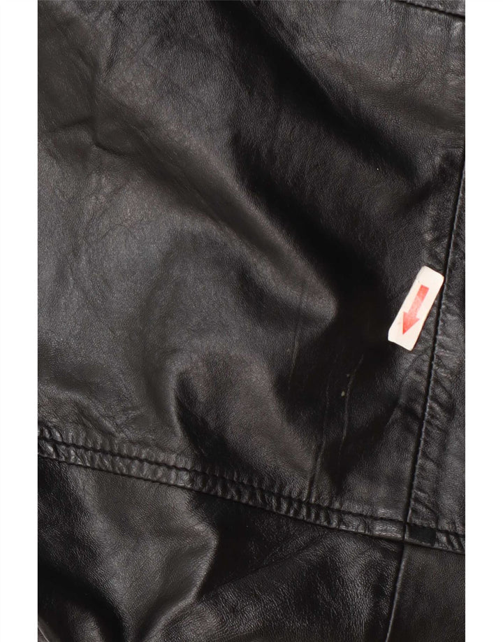Gipsy Herre Læderjakke UK 40 Large Sort