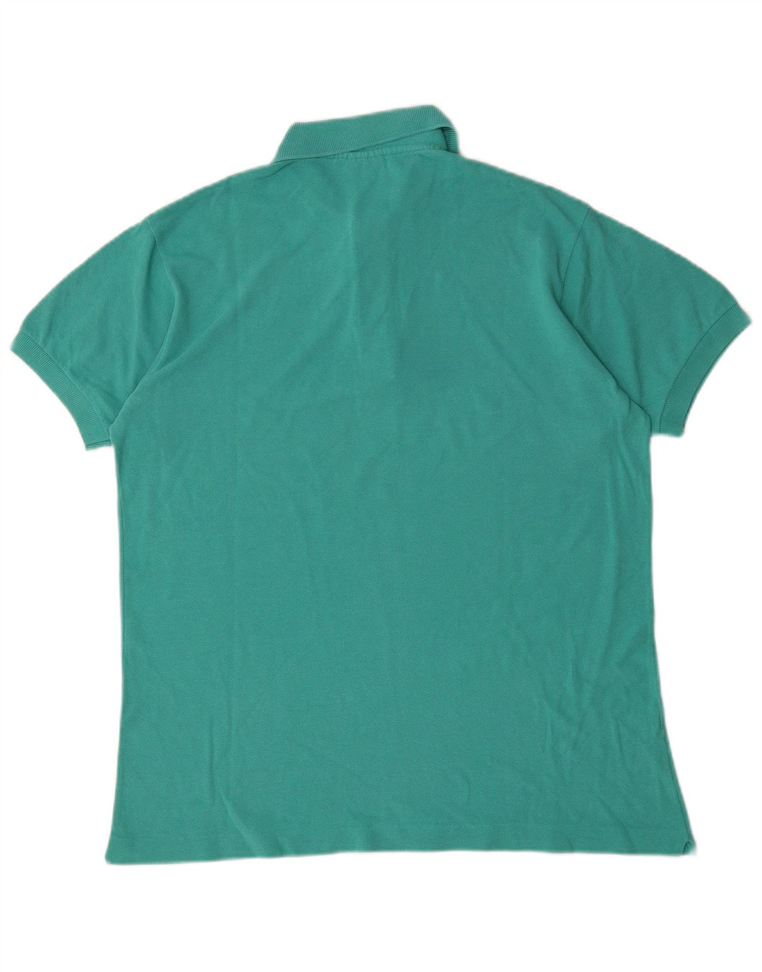 Lacoste herre poloskjorte str. 4 Medium turkis bomuld