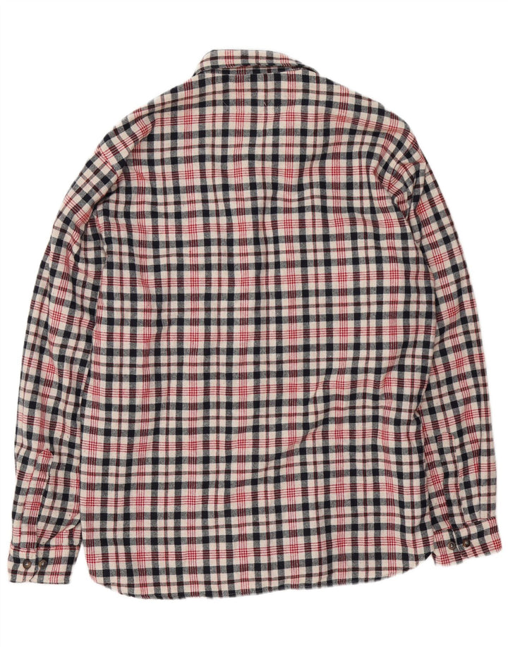 Bailo Herre Overshirt Flanellskjorte XL Flerfarvet ternet uld