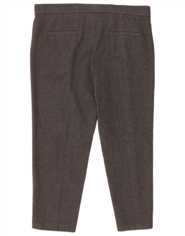 Escada Dame Capri Suit Bukser EU 40 Medium W34 L23 Grå Uld