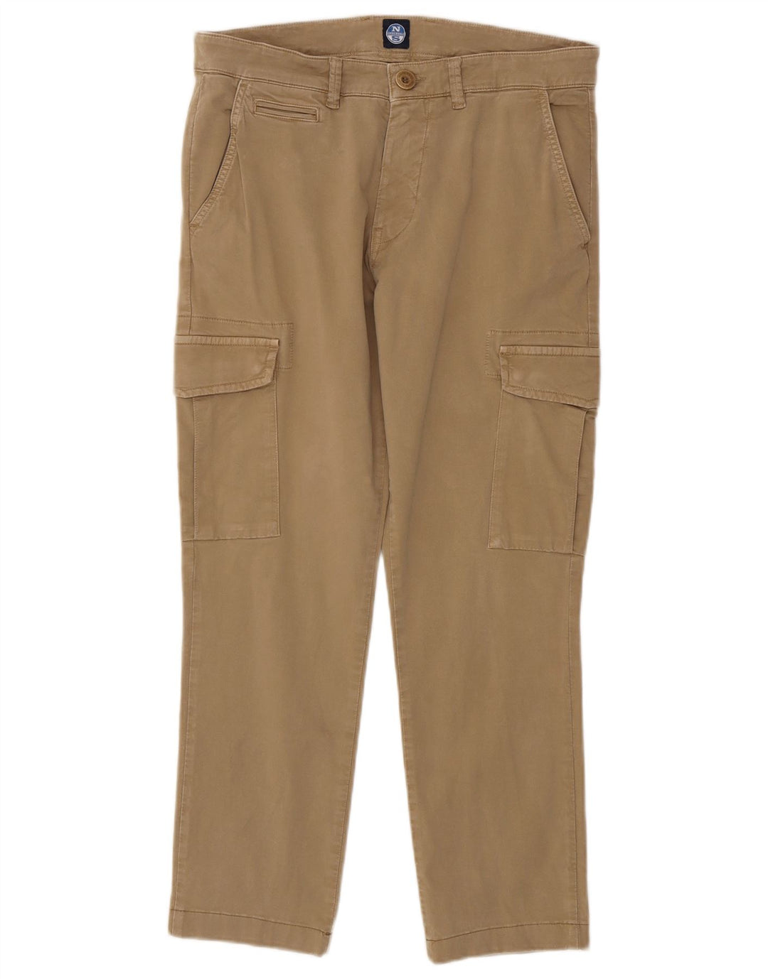 North Sails Herre Straight Cargo Bukser W31 L27 Beige Bomuld