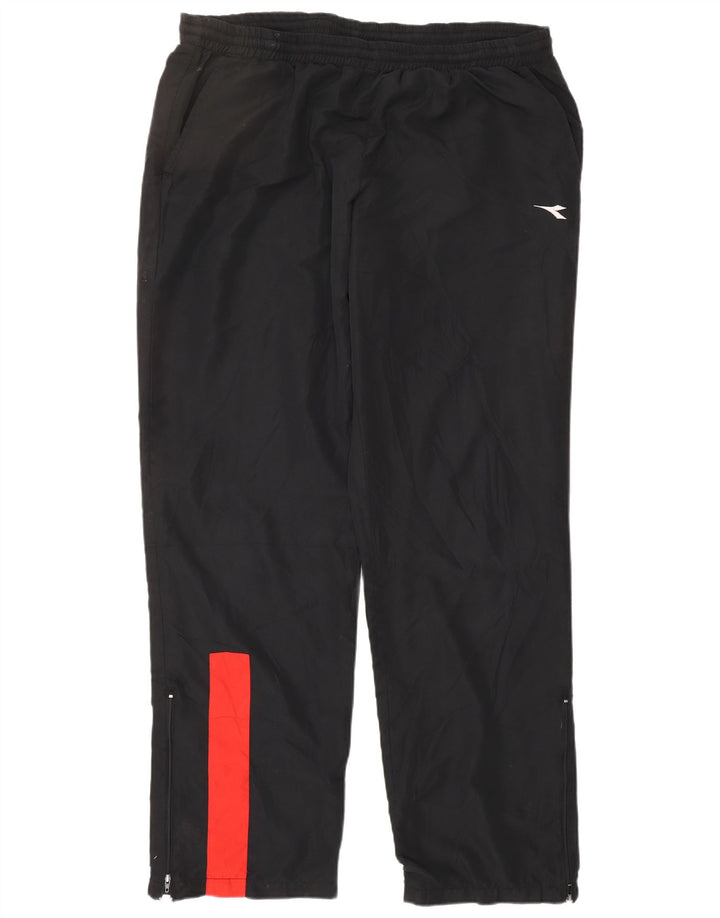 DIADORA Træningsdragt bukser til mænd XL Sort Colourblock Polyester