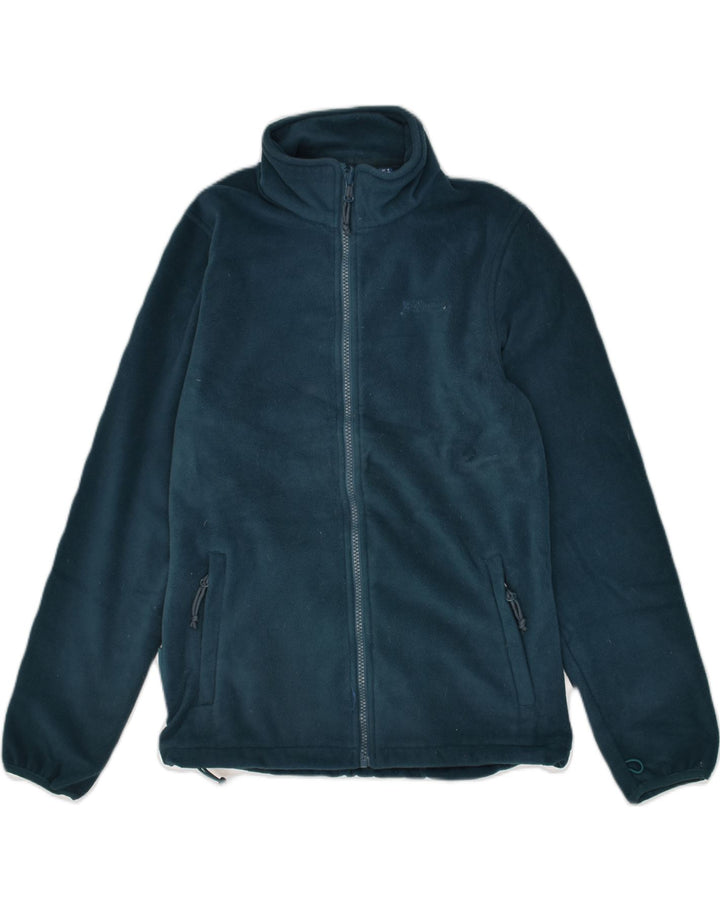 MOUNTAIN WAREHOUSE Womens Fleece Jacket UK 8 Small Blue Polyester | Vintage Mountain Warehouse | Thrift | Second-Hand Mountain Warehouse | Used Clothing | Messina Hembry 