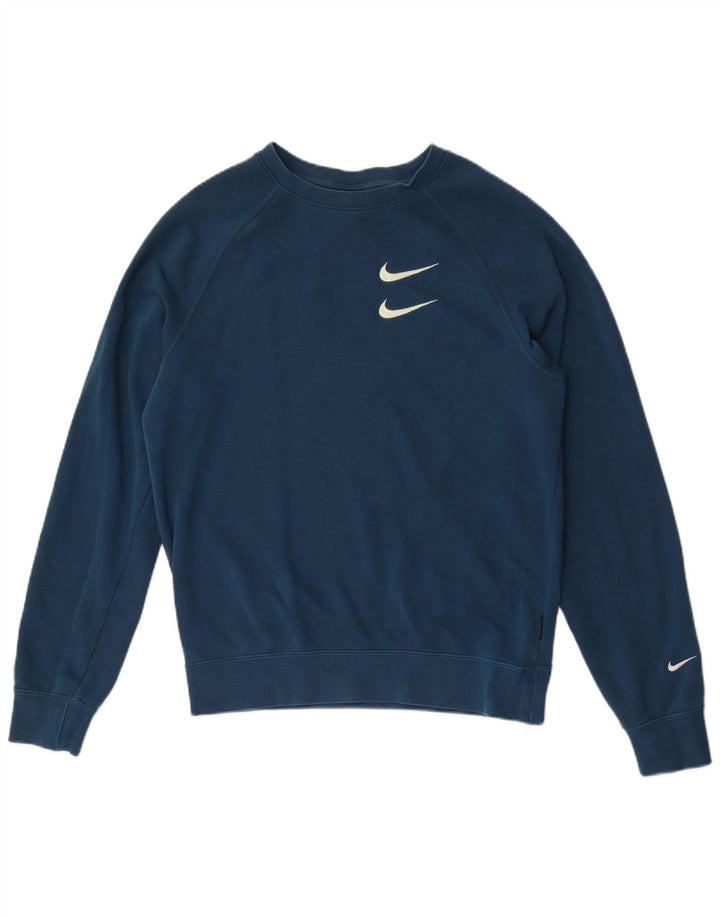 Nike Herre grafisk hel træningsdragt lille blå bomuld