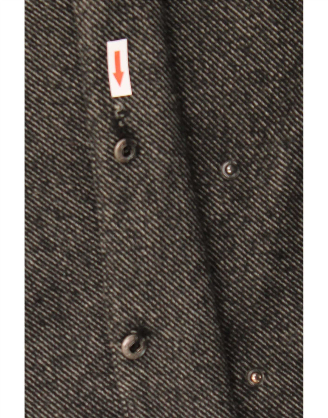 Marks & Spencer Dameoverfrakke UK 14 Medium Grey Pinstripe Polyester