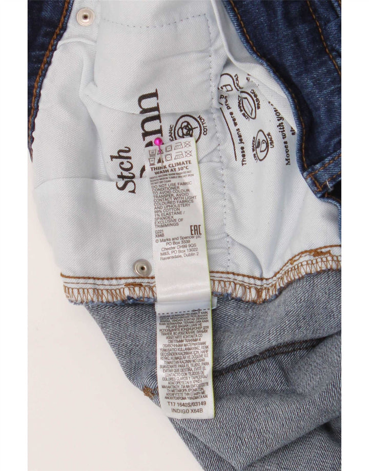 Marks & Spencer Herre Slim Jeans W36 L31 Blå Bomuld