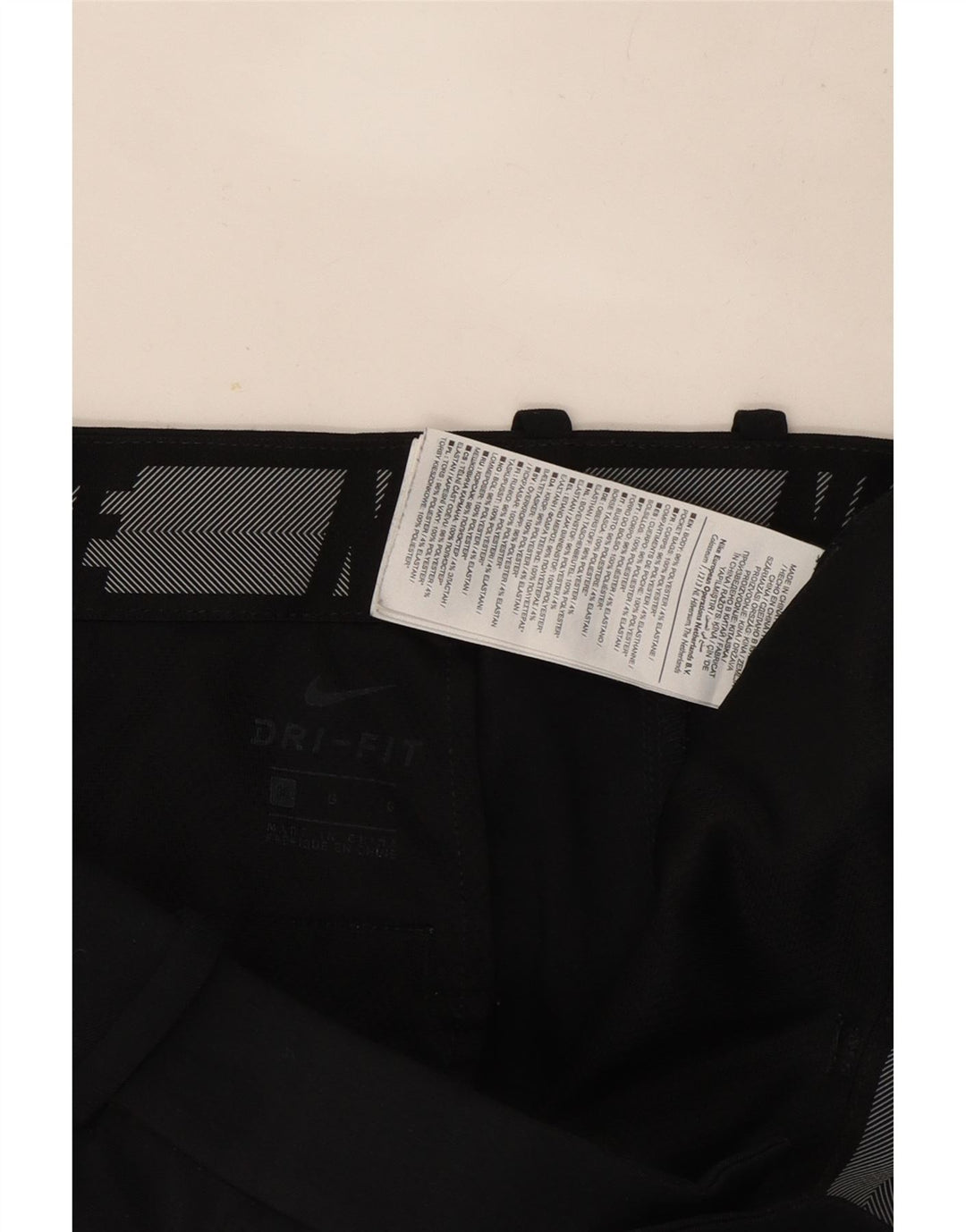 Nike Chino Shorts til mænd W36 Large, sort polyester
