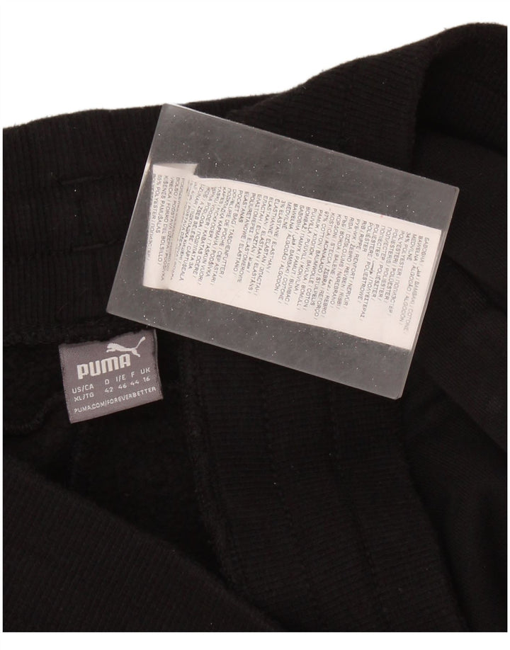 PUMA træningsdragt til kvinder Joggers UK 16 Large Black Bomuld