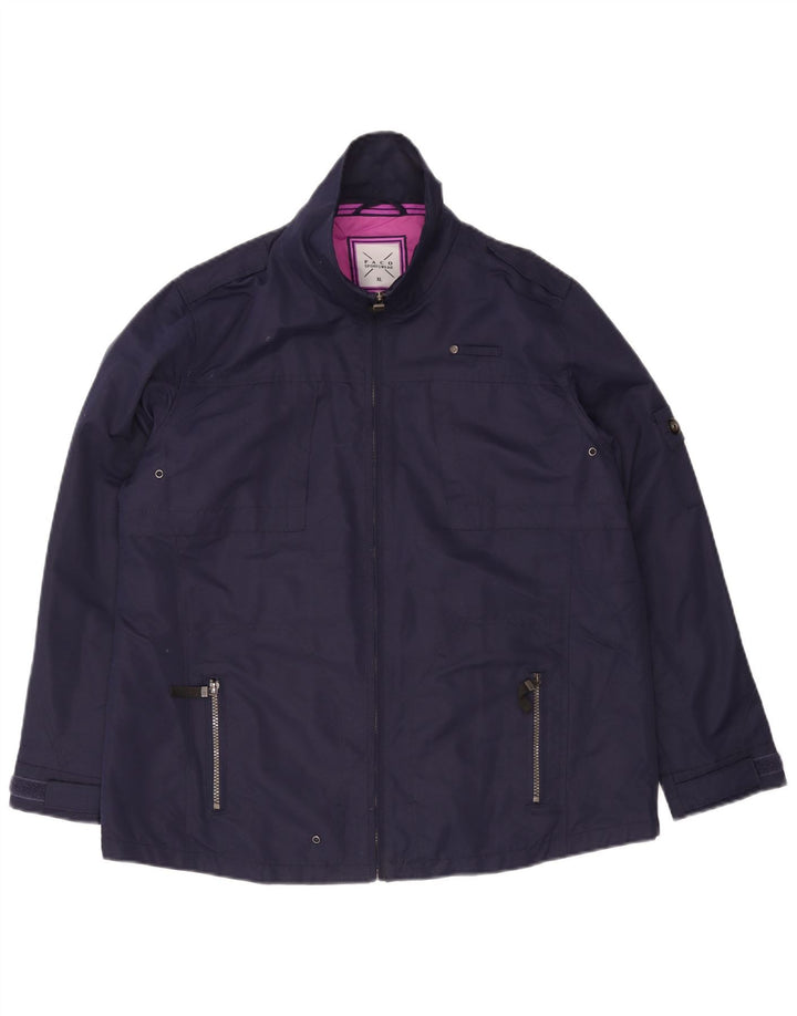 PACO Militærjakke til kvinder UK 18 XL Navyblå polyester