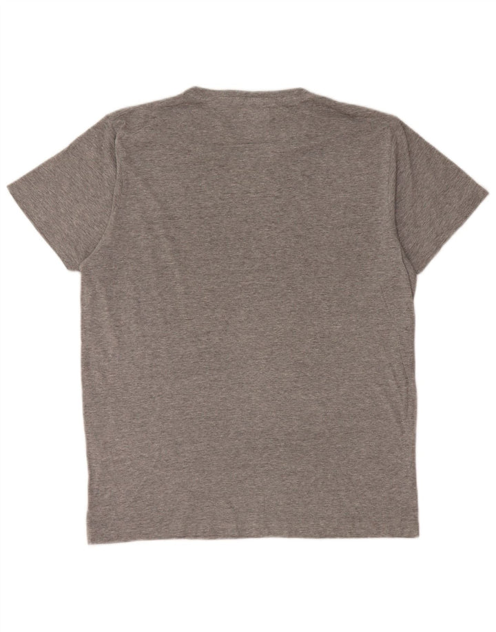 Jack & Jones Herre grafisk T-shirt Top Stor Grå