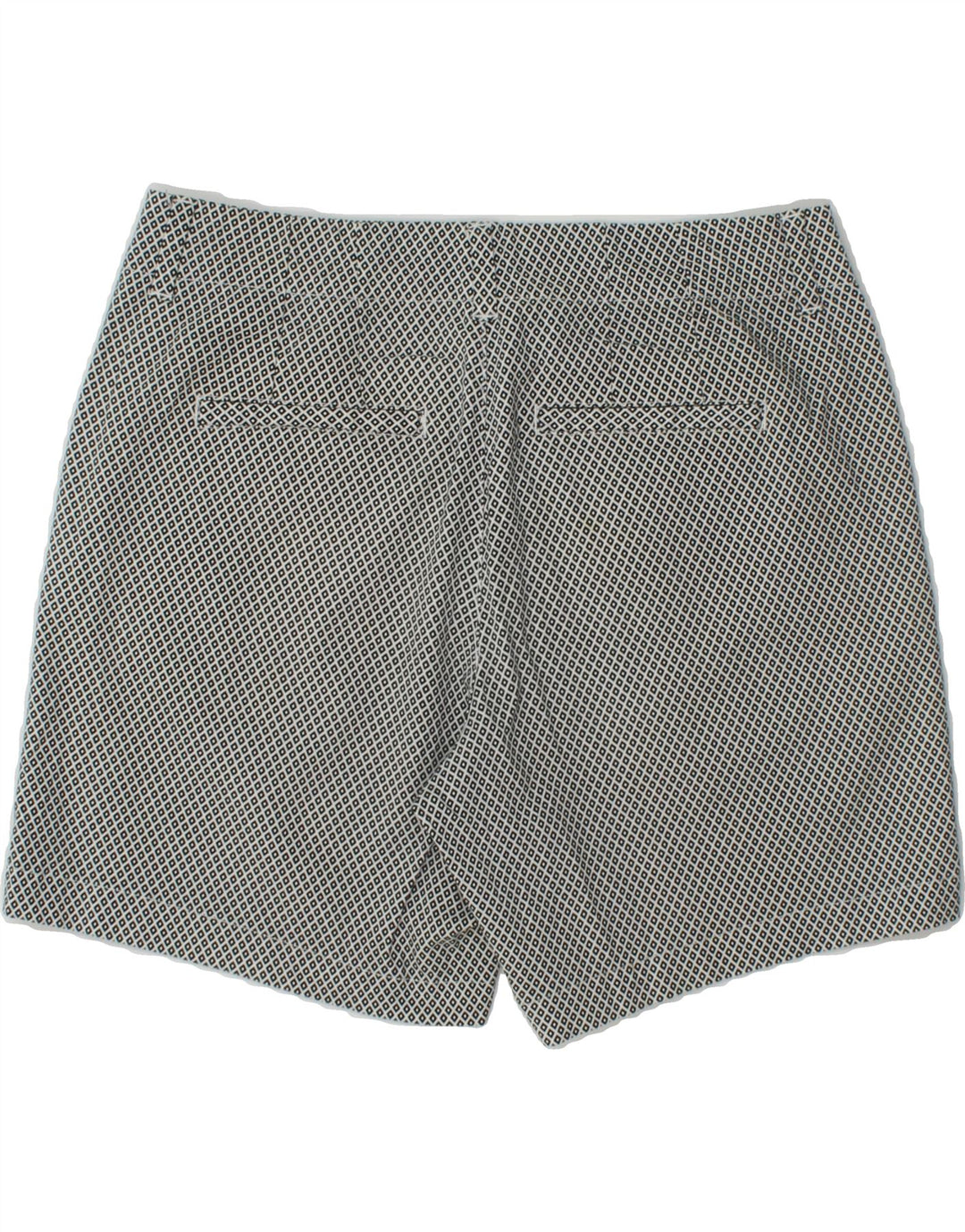 LEE Womens Mid Rise Casual Shorts US 6 Medium W28 Black Argyle/Diamond Vintage Lee and Second-Hand Lee from Messina Hembry 