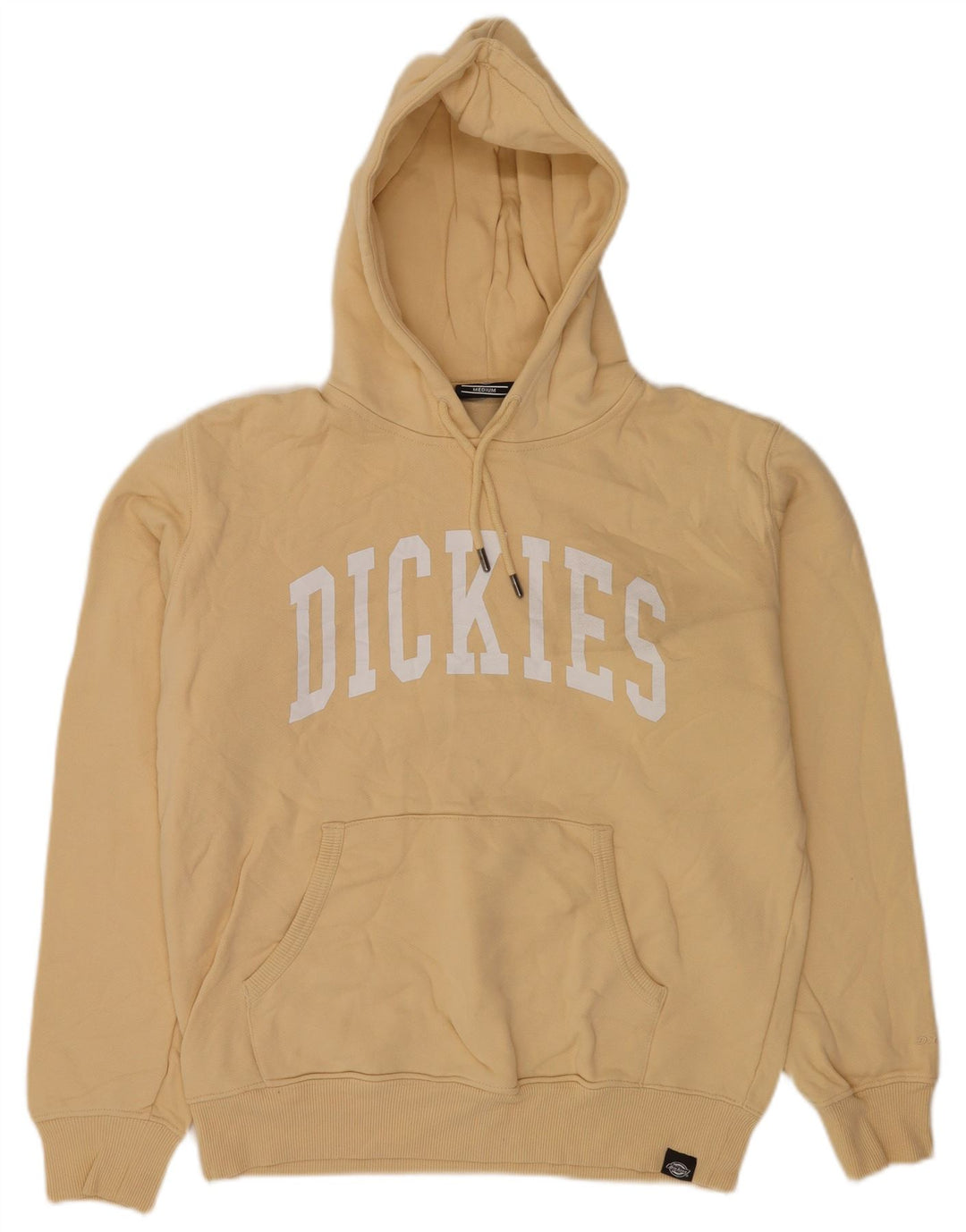 Dickies Herre grafisk hættetrøje Jumper Medium Gul Bomuld