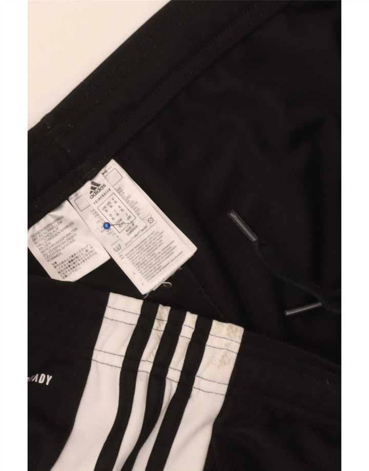 Adidas Herre Aeroready Graphic Tracksuit Bukser XL Sort Polyester